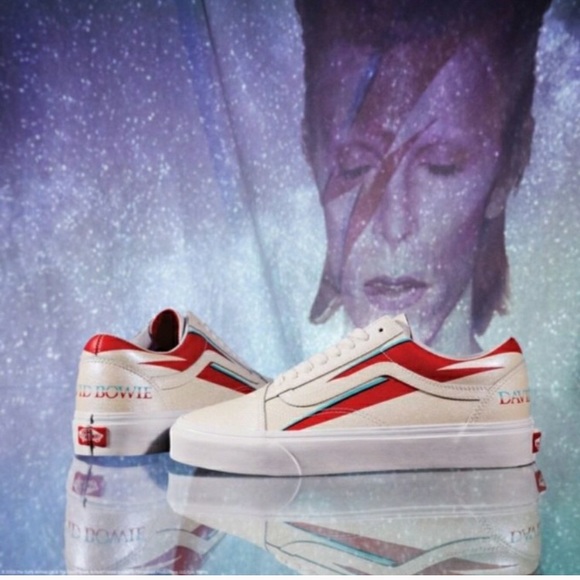 David Bowie Lightening Vans - Picture 2 of 7
